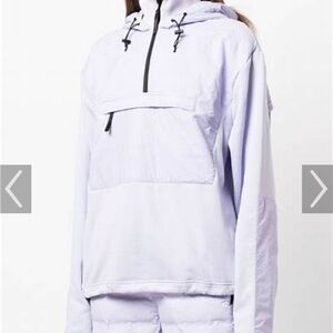 Aztech Mountain Aspen Hut fleece hoodie pullover XS purple